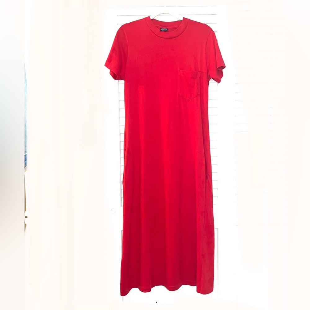Vintage Red TShirt Dress